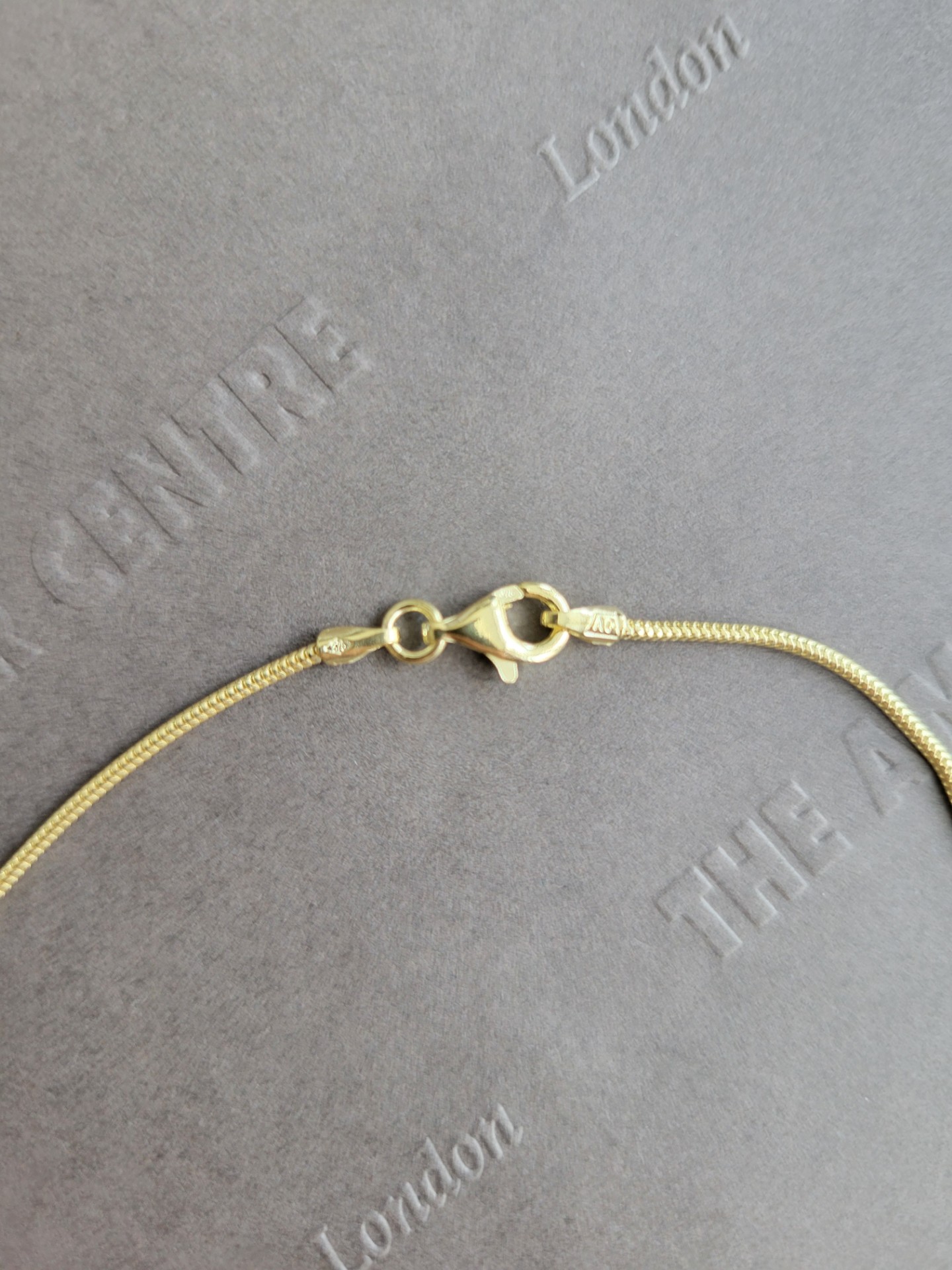 Italian Made Real Classic Snake Chain 14ct solid Gold 16 Inch 1.2mm-GCH003 RRPĀ£900!! - Image 5