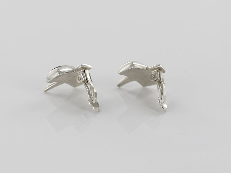 Clip on Earrings German Baltic Amber 925 Silver Handmade CL020 RRP£165!!! - Image 11