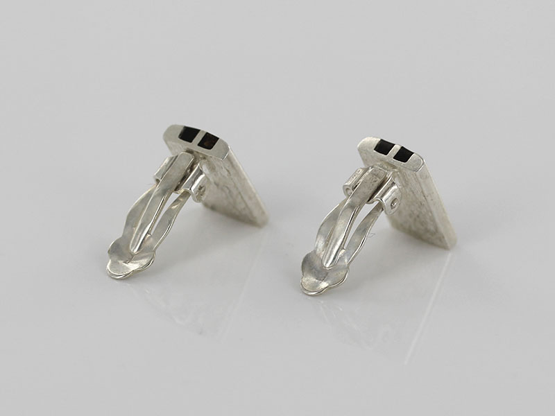 Clip on Earrings Elegant German Baltic Amber 925 Silver Handmade CL022 RRP£100!!! - Image 9