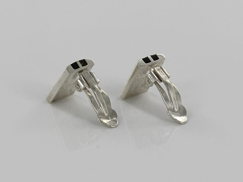 Clip on Earrings Elegant German Baltic Amber 925 Silver Handmade CL022 RRP£100!!! - Image 5