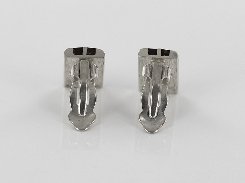 Clip on Earrings Elegant German Baltic Amber 925 Silver Handmade CL022 RRP£100!!! - Image 6