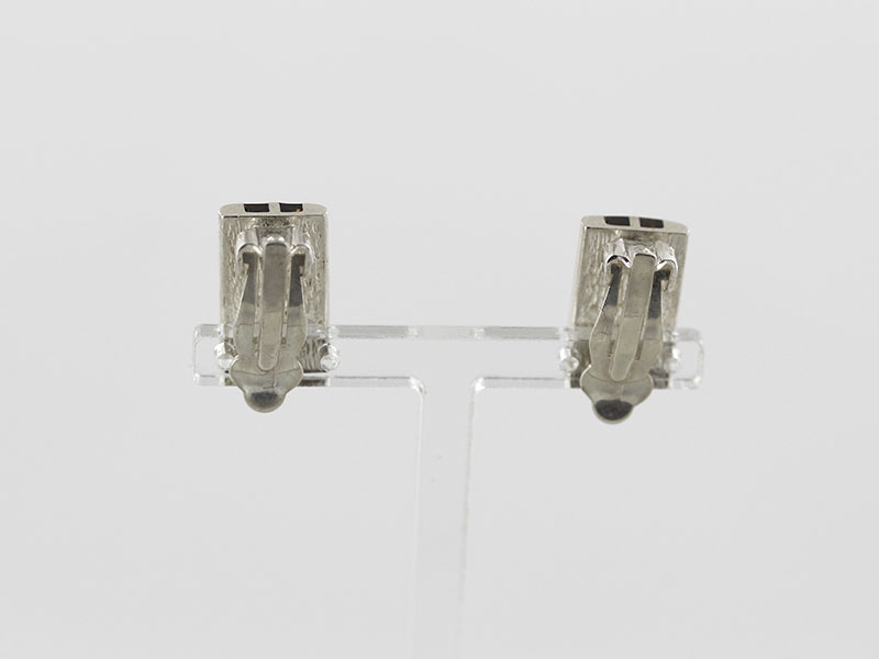 Clip on Earrings Elegant German Baltic Amber 925 Silver Handmade CL022 RRP£100!!! - Image 8