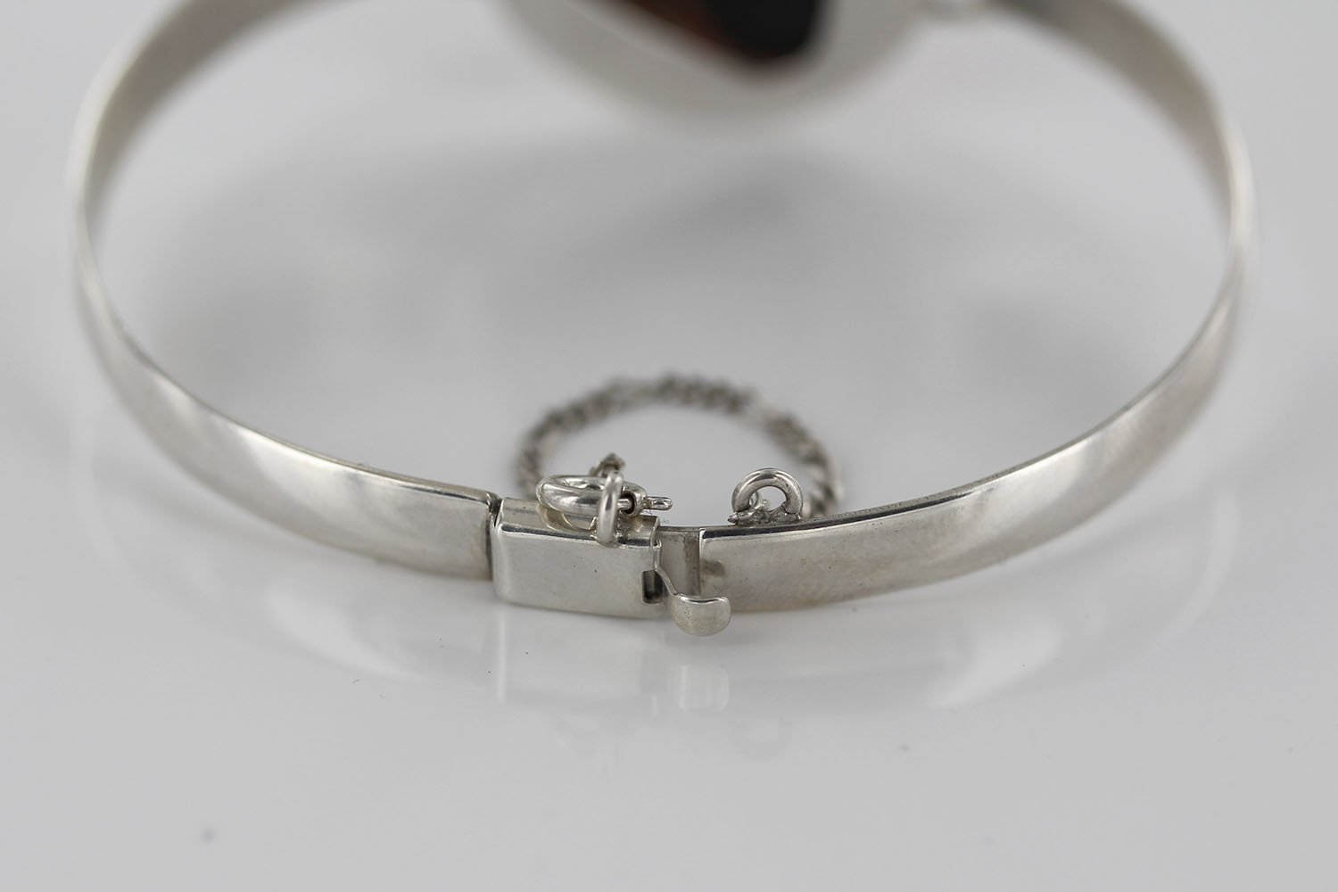 German Honey Baltic Amber Handmade Bangle Solid 925 Sterling Silver - BAN046 - RRP£375!!! - Image 9