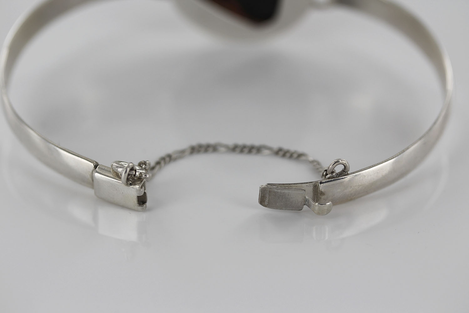 German Honey Baltic Amber Handmade Bangle Solid 925 Sterling Silver - BAN046 - RRP£375!!! - Image 4