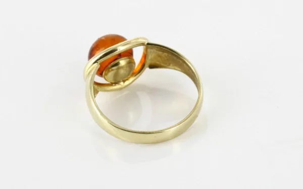 Italian Unique Handmade German Baltic Amber Ring in 9ct solid Gold- GR0200 RRP£395!!! L(51), N(54) - Image 9