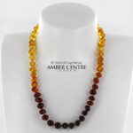 Teething Baby/Child Necklace Genuine Natural Multicolored Baltic Amber A09258 RRP£25!!!