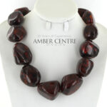 German Baltic Cherry Amber Beads Very Large, Rare A0182 - RRP£12000!!!