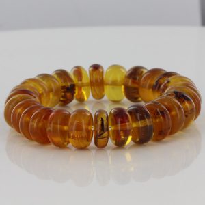 Mexican/Dominican Genuine Healing Amber Bracelet 100% Natural W046 RRP £525!!