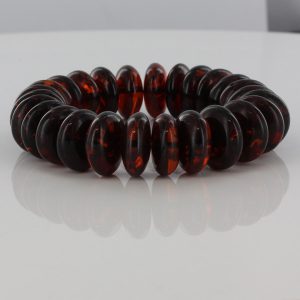 German Baltic Amber Healing Handmade Bracelet Genuine Amber W061 RRP£625!!!