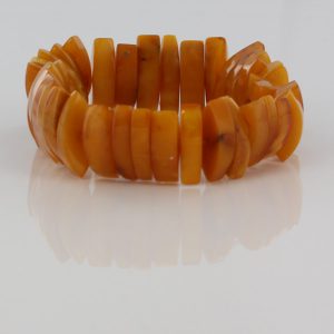 German Antique Butterscotch Elegant Handmade Baltic Amber Bracelet W024 RRP£475!