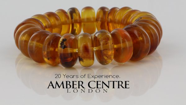 Mexican/Dominican Genuine Healing Amber Bracelet 100% Natural W043 RRP £600!!!