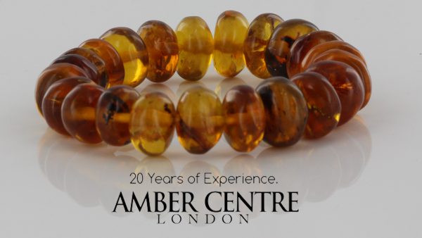 Mexican/Dominican Genuine Healing Amber Bracelet 100% Natural W044 RRP £495!!!