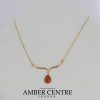 Italian Made Elegant German Baltic Amber Necklace in 9ct solid Gold- GN0036 RRP£375!!!