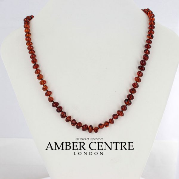 German Healing Power Genuine Natural Baltic Amber Necklace A0302 RRP£60!!!