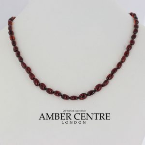 German Healing Power Genuine Natural Baltic Amber Necklace A0306 RRP£45!!!