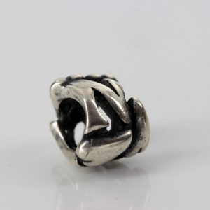 Genuine Trollbeads Silver 925S LAA Charm- LETTER N- 11144N RRP £35!!!