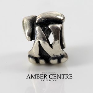 Genuine Trollbeads Silver 925S LAA Charm- LETTER N- 11144N RRP £35!!!
