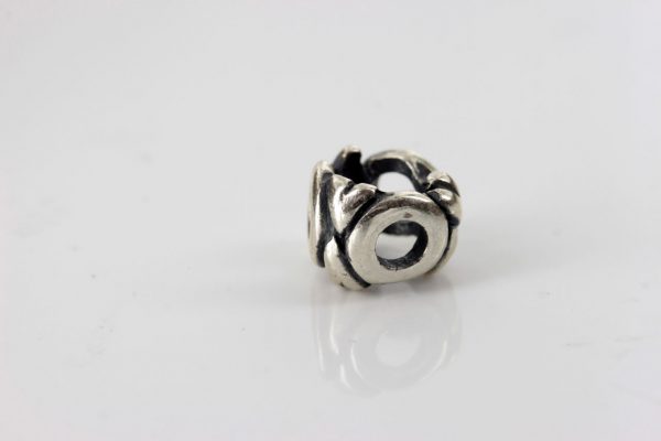 Genuine Trollbeads Silver 925S LAA Charm- LETTER O- 11144O RRP£35!!!