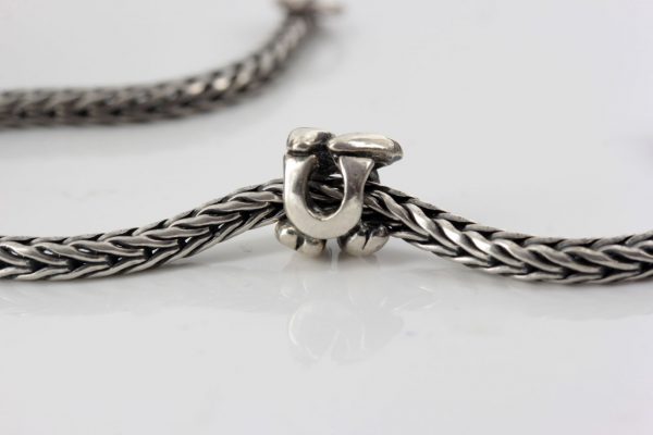 Genuine Trollbeads Silver 925S Charm Letter Bead U 11144U RRP£35!!!