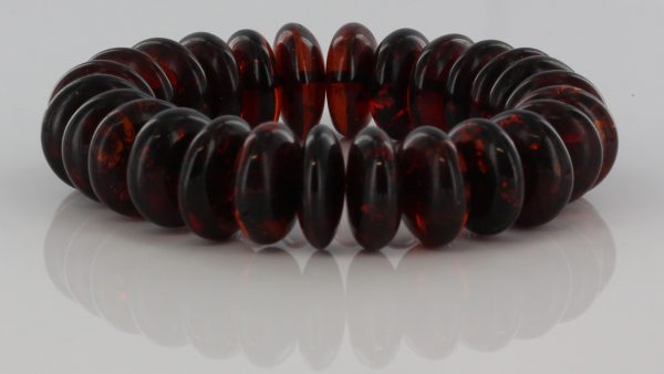 German Baltic Amber Healing Handmade Bracelet Genuine Amber W061 RRP£625!!!