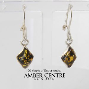 Italian Style Elegant German Baltic Amber Earrings E0109 RRP£25!!!