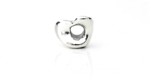 Genuine Trollbeads Silver 925S Charm Soft Heart 11465 RRP£60!!!