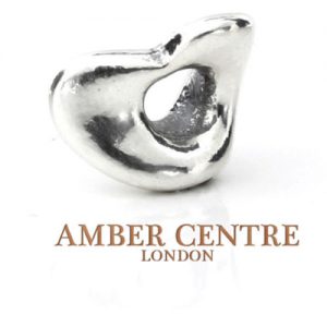 Genuine Trollbeads Silver 925S Charm Soft Heart 11465 RRP£60!!!