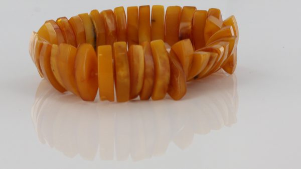 German Antique Butterscotch Elegant Handmade Baltic Amber Bracelet W017 RRP£695!!!