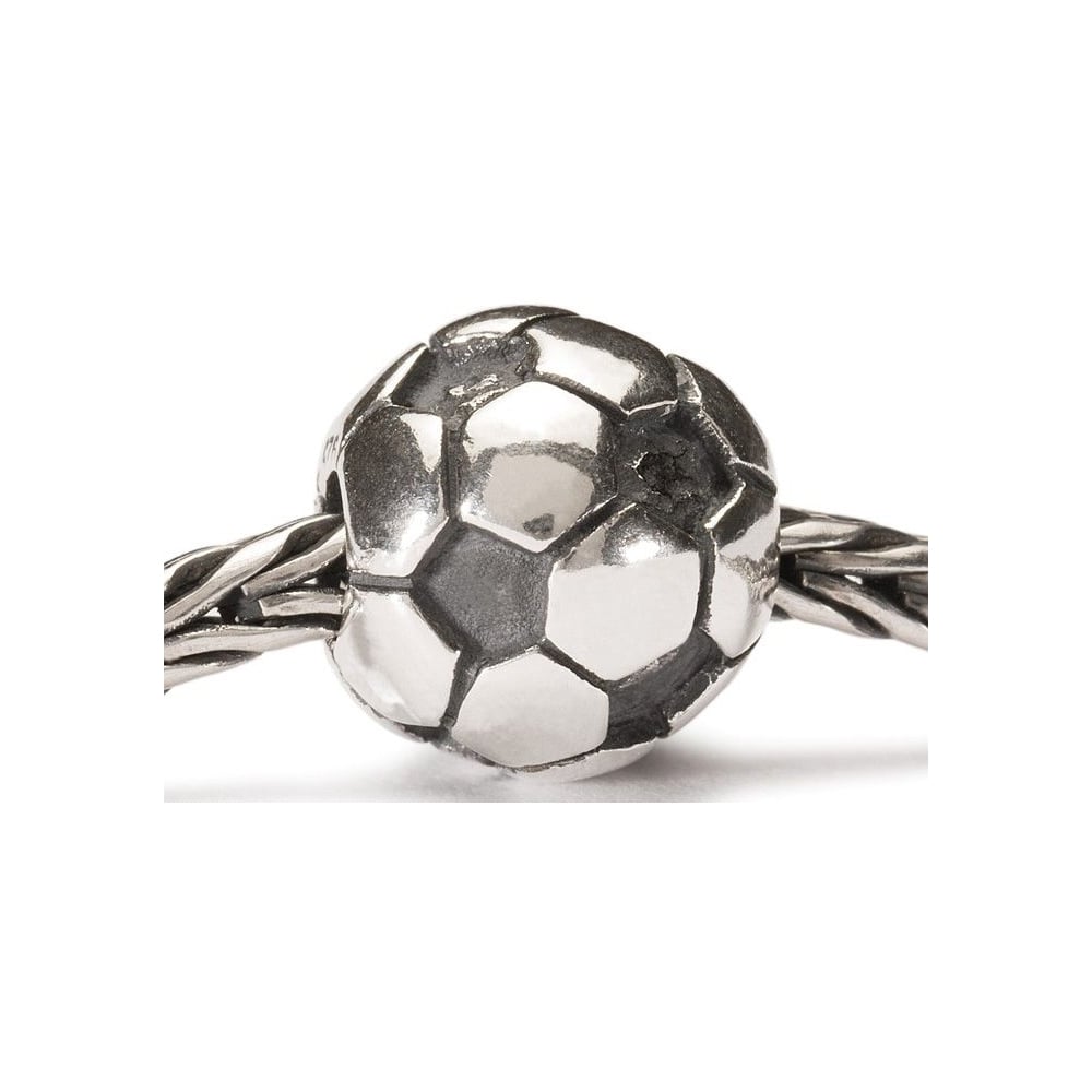 Genuine Trollbeads Silver 925S LAA Soccer Ball Charm 11519 RRP£68!!!