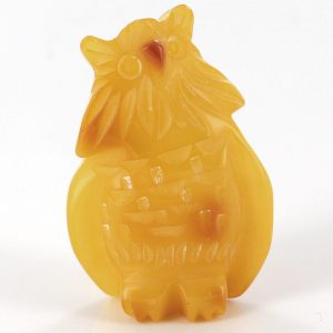 German Baltic Antique Amber Owl Carving, Intricately Carved CAR0029 RRP £175!!!
