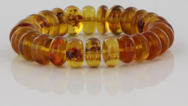 Mexican/Dominican Genuine Healing Amber Bracelet 100% Natural W046 RRP £525!!