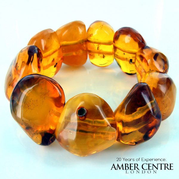German Amber Butterscotch Healing Antique Genuine Bracelet W142- RRP £1600!!!