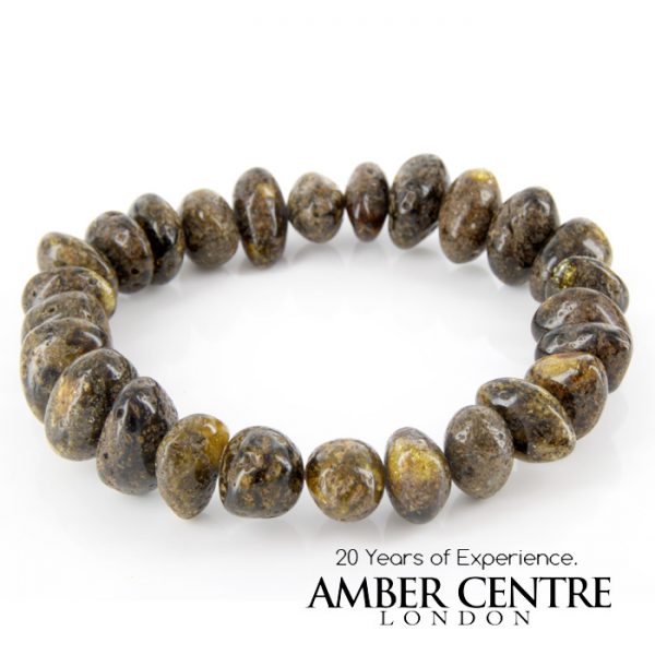 German Baltic Amber Handmade Unique Healing Genuine Bracelet W153- RRP £75!!!