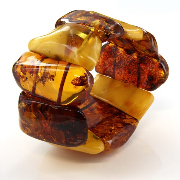 German Baltic Amber Healing Handmade Bracelet Genuine Amber W025 RRP£1275!!!