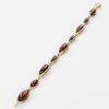 ITALIAN HANDMADE GERMAN BALTIC AMBER BRACELET IN 9CT GOLD GBR032-RRP£450!!!