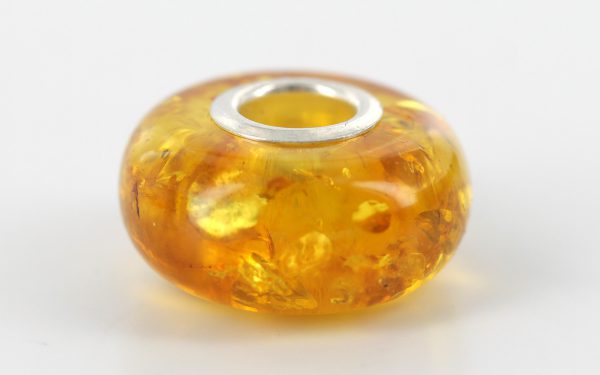 Amber Trolls fits all charm bracelets Genuine Baltic Amber 925 Silver CHA58 RRP£35!!!