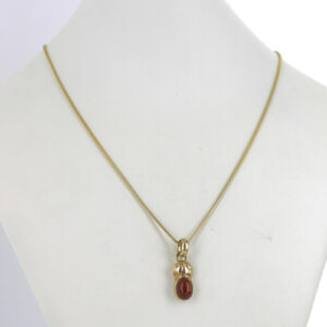 Italian Made Elegant "Love" Baltic Amber Pendant in 9ct solid Gold -GP0100 RRP£175!!!