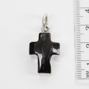 CROSS PENDANT HANDMADE UNIQUE GERMAN BALTIC AMBER IN 925 SILVER PD127 RRP£85!!!