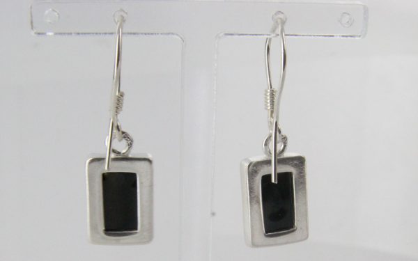 Italian Style Elegant German Baltic Amber 925 Silver Earrings E0110 RRP£40!!!