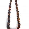 Dominican Blue Amber Natural Beaded Necklace First Grade Amber A0107 RRP£4950!!