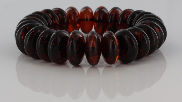 German Baltic Amber Healing Handmade Bracelet Genuine Amber W061 RRP£625!!!