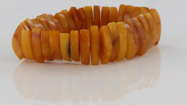 German Antique Butterscotch Elegant Handmade Baltic Amber Bracelet W017 RRP£695!!!