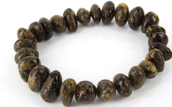 German Baltic Amber Handmade Unique Healing Genuine Bracelet W153- RRP £75!!!