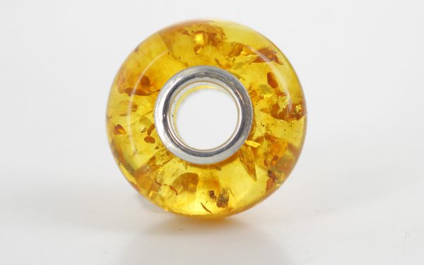 Amber Trolls fits all charm bracelets Genuine Baltic Amber 925 Silver CHA58 RRP£35!!!