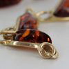 ITALIAN HANDMADE GERMAN BALTIC AMBER BRACELET IN 9CT solid GOLD GBR062-RRP£695!!!