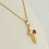 Italian Handcrafted Unique German Amber 9ct solid Gold Cross Pendant GP0168 RRP£325!!!