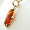 Italian Handcrafted 14ct solid Gold Pendant with German Baltic Amber GP0870 RRP£325!!!