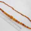 Antique German Baltic Amber Unique Butterscotch Beaded Necklace A0132 RRP£3950!!!