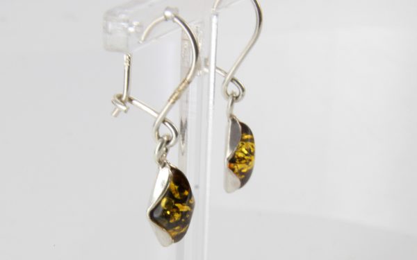 Italian Style Elegant German Baltic Amber Earrings E0109 RRP£25!!!