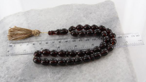 WORRY BEADS GENUINE GERMAN BALTIC AMBER HANDMADE - AW0071 RRP£295!!!